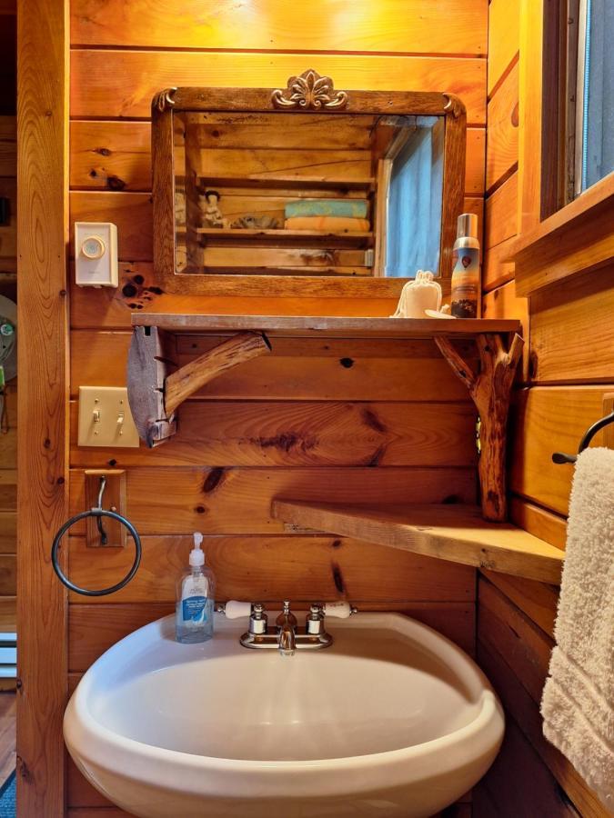 Neshannock Creekside Log Cabin Volant Exteriér fotografie