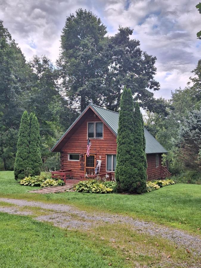 Neshannock Creekside Log Cabin Volant Exteriér fotografie